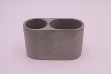 Carica l'immagine nel visualizzatore di Gallery, PORTASPAZZOLINO BECHER CEMENTO NATURALE