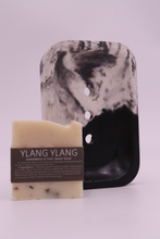 Carica l'immagine nel visualizzatore di Gallery, PORTASAPONE MARSIGLIA EFFETTO MARMO BLOCK NERO