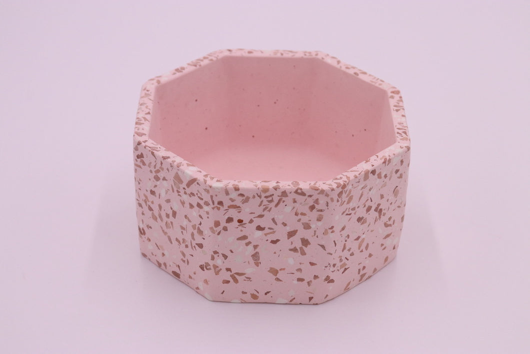 VASO PASCAL TERRAZZO ROSA