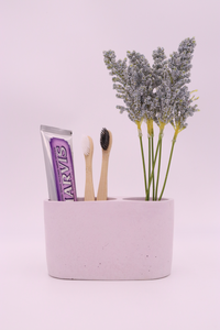 PORTASPAZZOLINO BECHER ORCHIDEA PASTEL